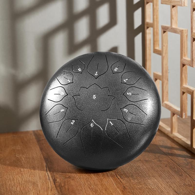 Стальной барабан 12 дюймов 13 тонов перкуссионные инструменты 12 дюймов handpan13 notes стальной барабан язык