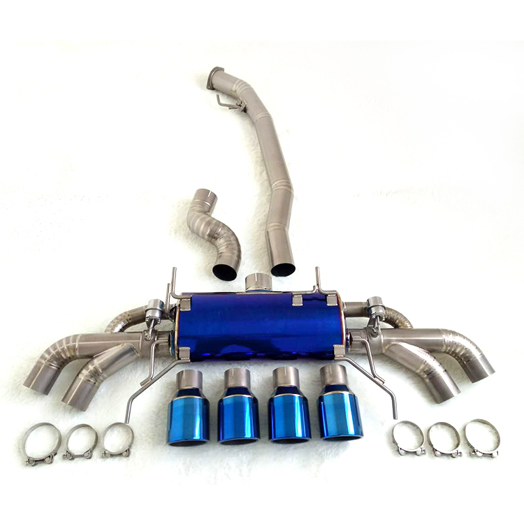 Полная 3,5 "титановая выхлопная система для 2009-18 Nissan Skyline R35 GTR GT-R VR38DETTwith Valve