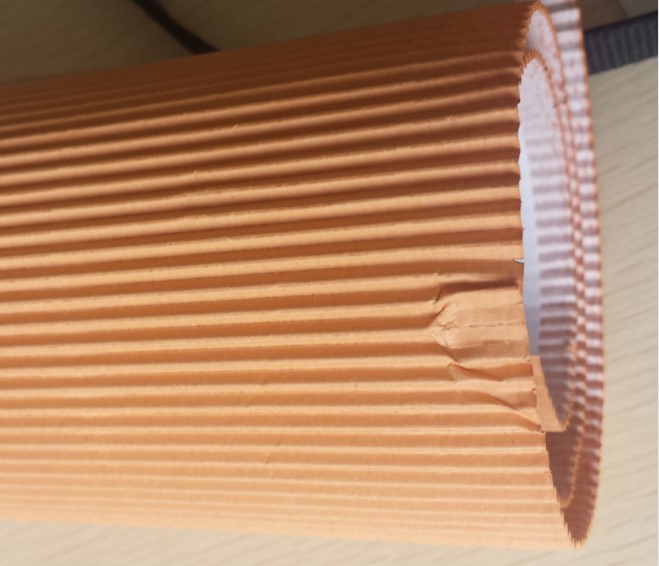 Food Grade Wave E, F, G Flute Corrugated Paper sheets for Pizza Box Food Container Material