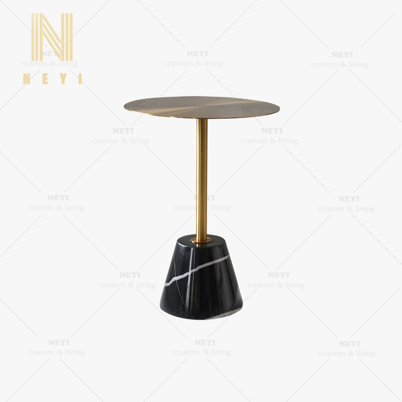 DT182 2021 Modern Restaurant Metal Steel Square Top Tables Faux Marble Dining Table with factory price