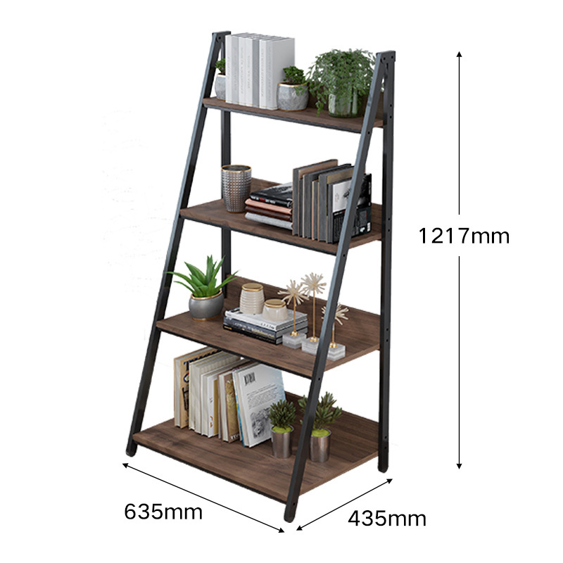 Custom Modern Book Shelf Design Simple Bookcase Library Bookshelves Industrial Bookshelf With Back Panel