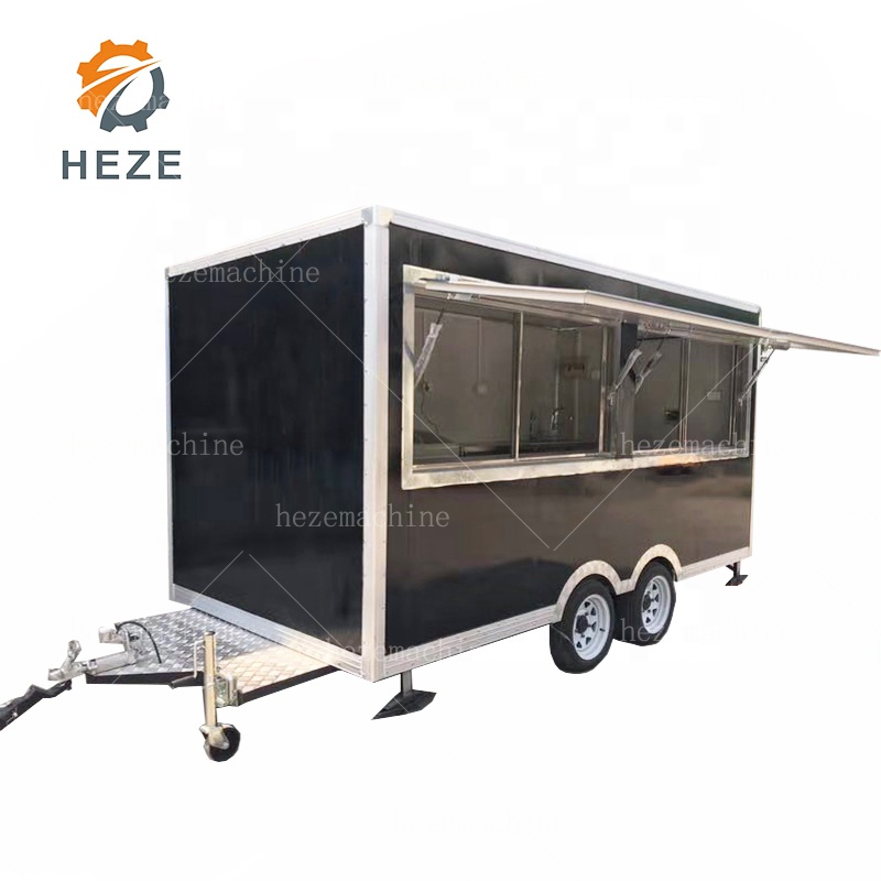 2020 Лидер продаж мобильный продуктовая тележка/торгового автомата Foodtruck/мобильным прицепом для продажи продуктов питания