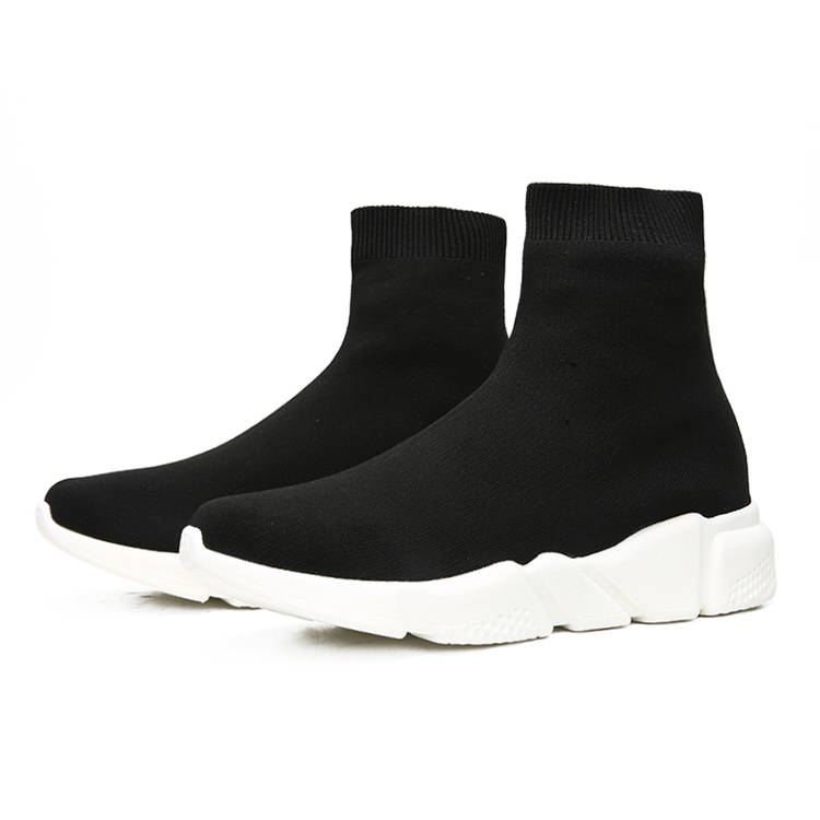 A Latest Fashion Cheap Bulk Sport Shoe Bulk Oem Casual Sneaker Winter Sock Boot For Women And Men