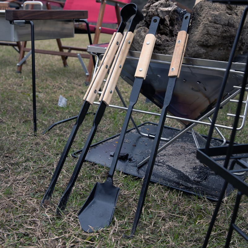 Outing Mate 2021 New modern design fireplace tools accessories fire shovel fire hook In Stock product