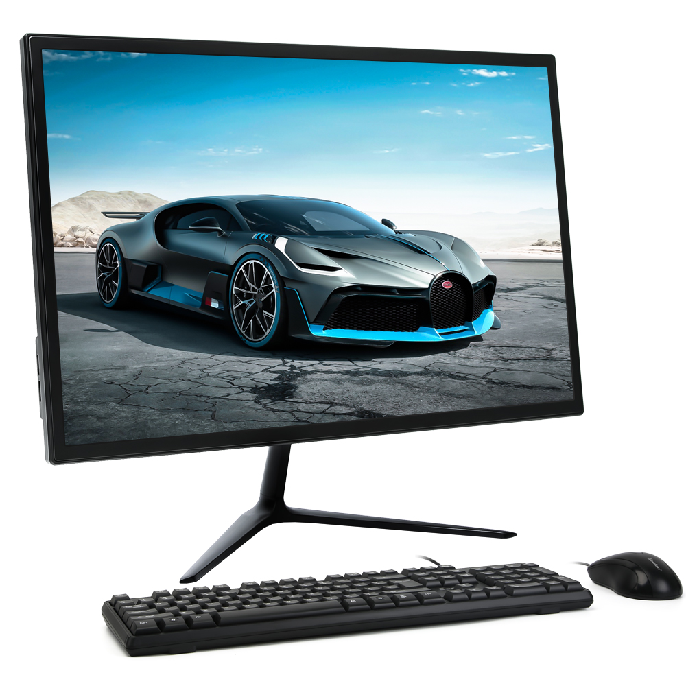 OEM 19,1 дюймовый usb vga hd настольный компьютер с процессором core i5 460 RAM 8G HDD 240G full hd дисплей ПК настольные компьютеры компьютер для школы дома