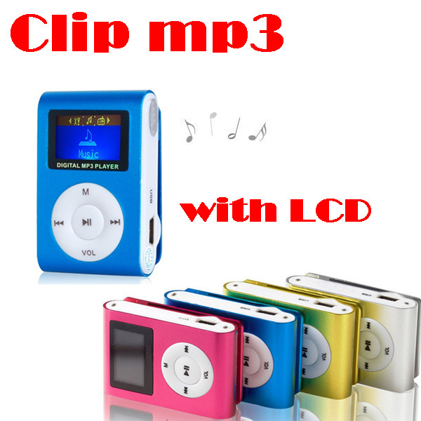 Мини Mp3 скачать бесплатно mp3 плеер Видео fm радио автомобиль mp4 плеер Музыкальный плеер рекламный подарок мини портативный алюминиевый зажим MP3 LCDr