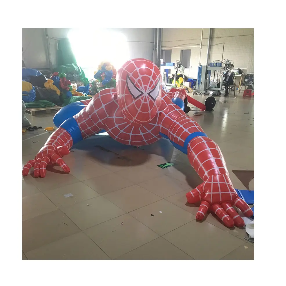 Высококачественные товары для вечеринок на открытом воздухе гигантские Мультяшные тематические персонажи надувной супергерой Человек-паук