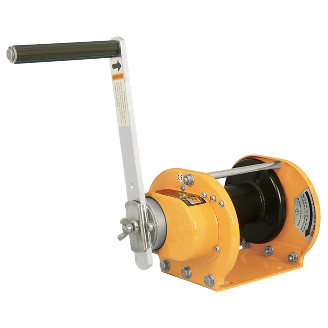 Japan Reliable Safety Brake System Rust-proof Steel Rotating Mini Crane Rope Boat Hand Winch