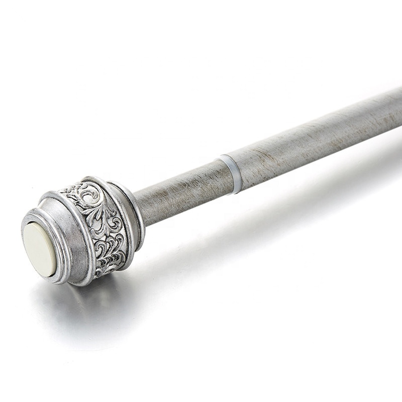 Hot sale resin shower curtain rod curtain rod bathroom curtain rod