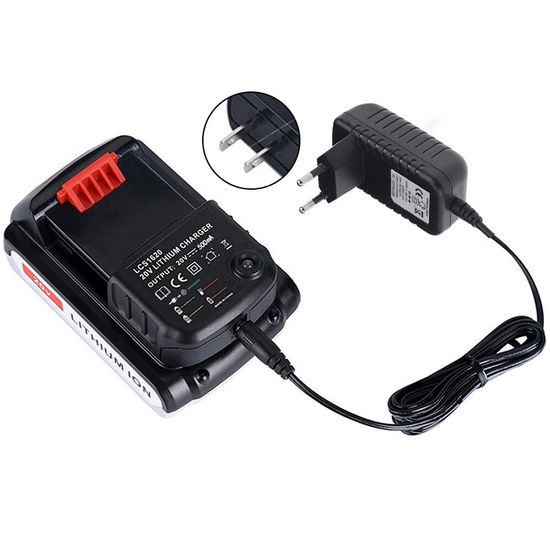 Для BLACK&DECKER LCS1620 зарядное устройство 12V 14V 18V 20V питаемый инструментный аккумулятор зарядное устройство LXB20 LB20 зарядное устройство для литиевой батареи