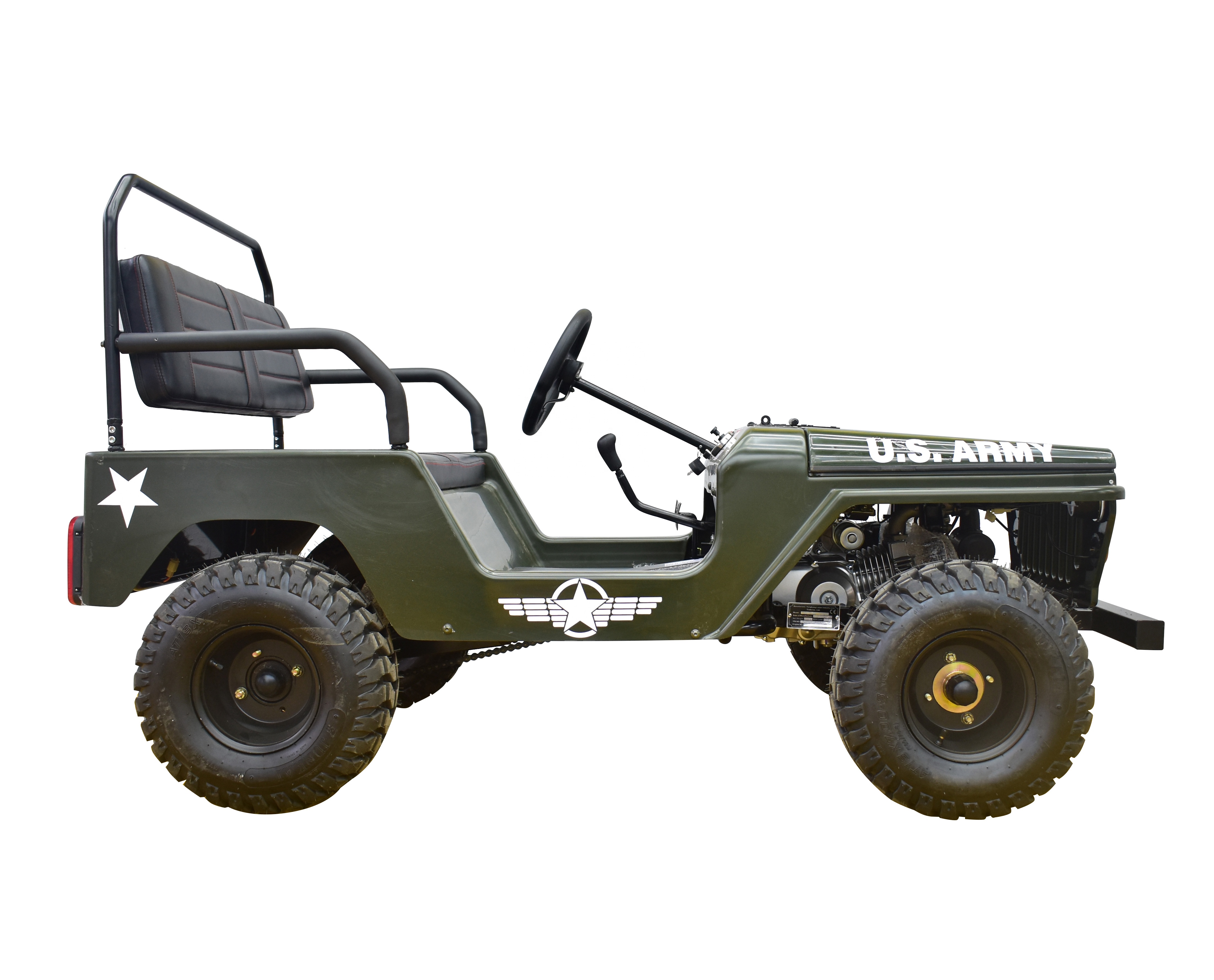 Крутой мини-Квадроцикл 110CC 125CC 150CC/мини-внедорожник willys/багги/карт. Для взрослых