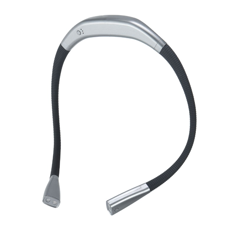 Hot sale adjustable USB charging portable LED neck reading lamp U-shaped flashlight