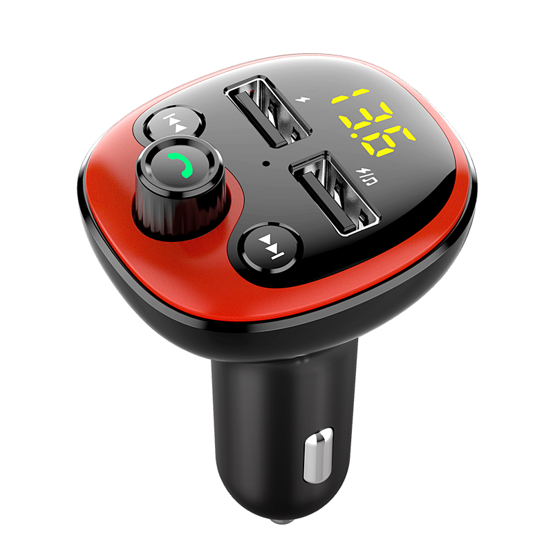Новый Автомобильный bluetooth-плеер для громкой связи, mp3 bluetooth-плеер, mp3-плеер, FM-передатчик, частный режим
