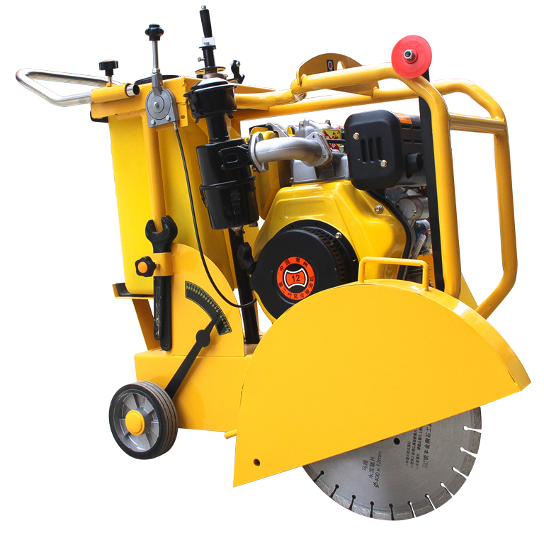 Honda gasoline engine Automatic Road Cutter Concrete Cutting Machine