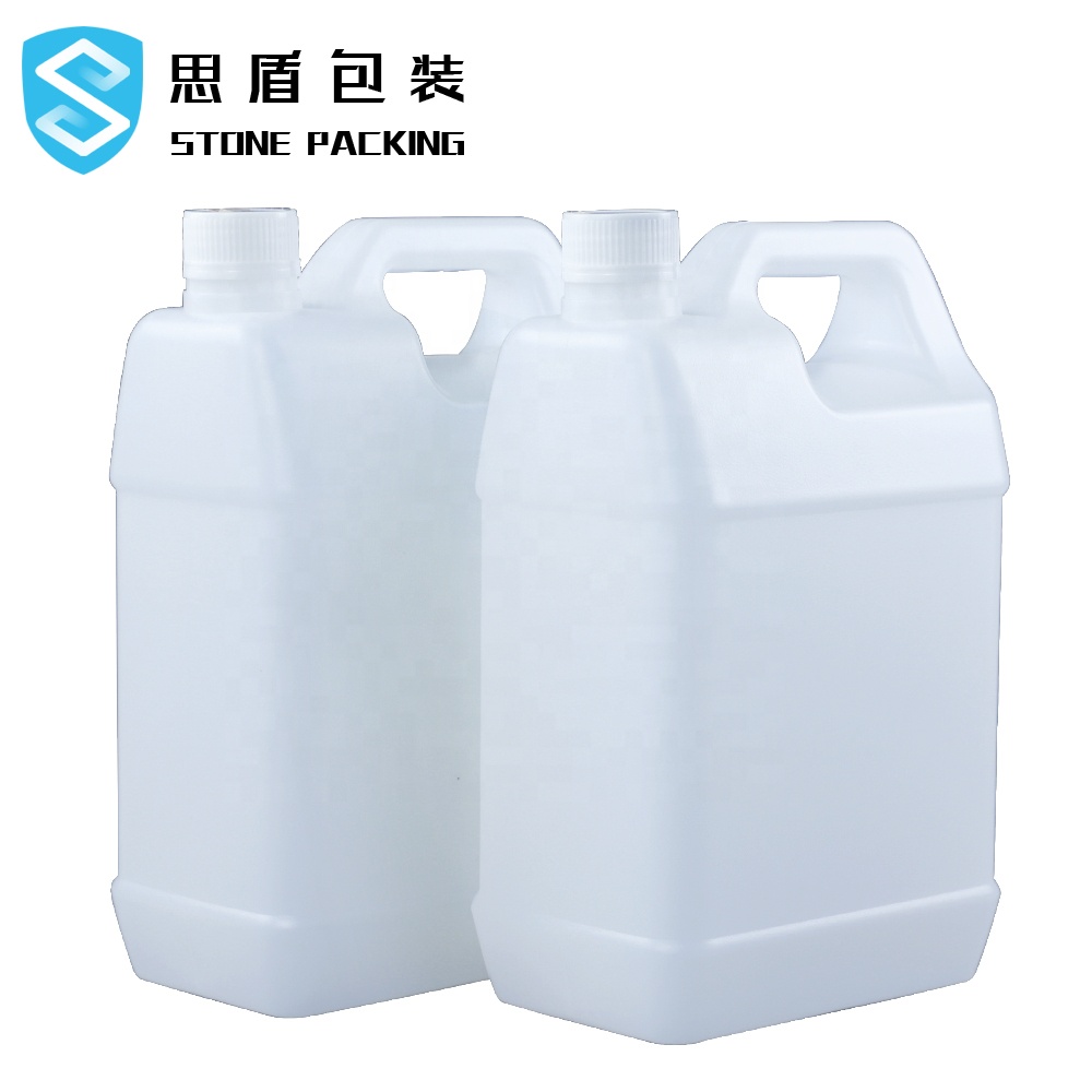 4 л пластиковый корпус 1 галлон полупрозрачный пищевой HDPE jerrycan