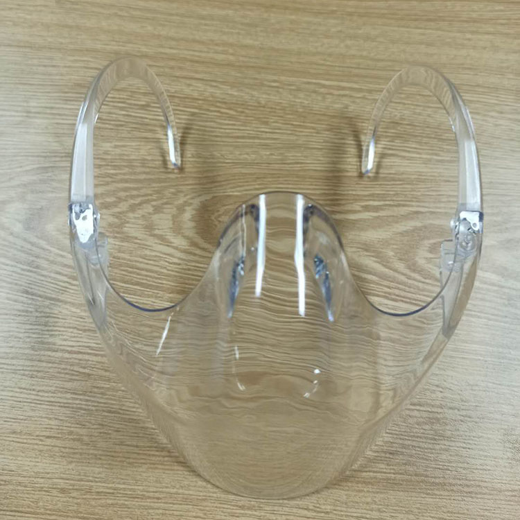 Защитная индустрия здравоохранения ясный пластиковый Masker лица, прозрачный стеклянный masker