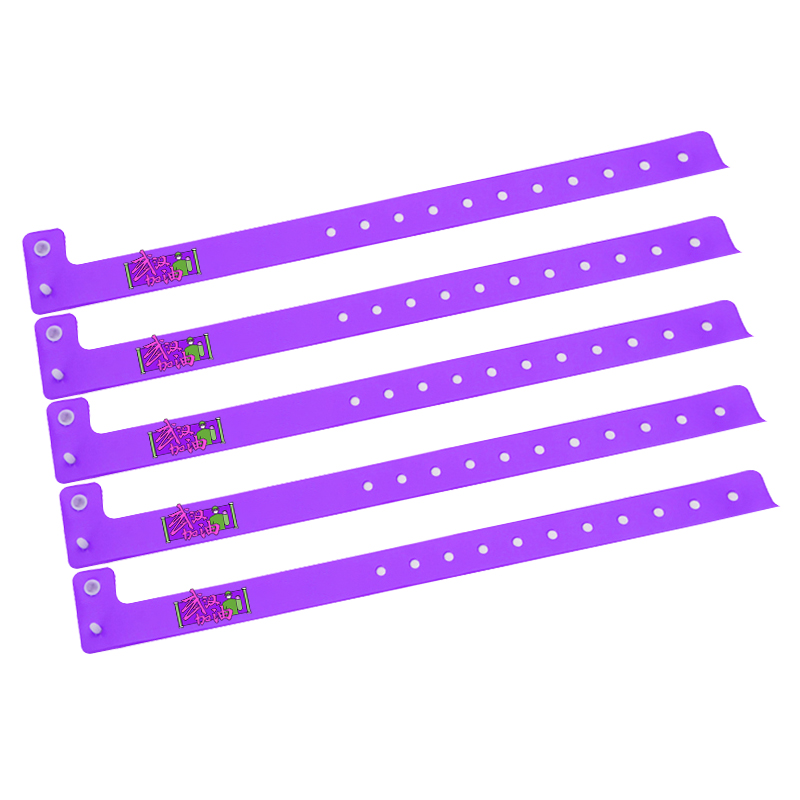 Custom Logo Event Festival Color Letters Theme And Cheap Pvc Vinyl Wristbands
