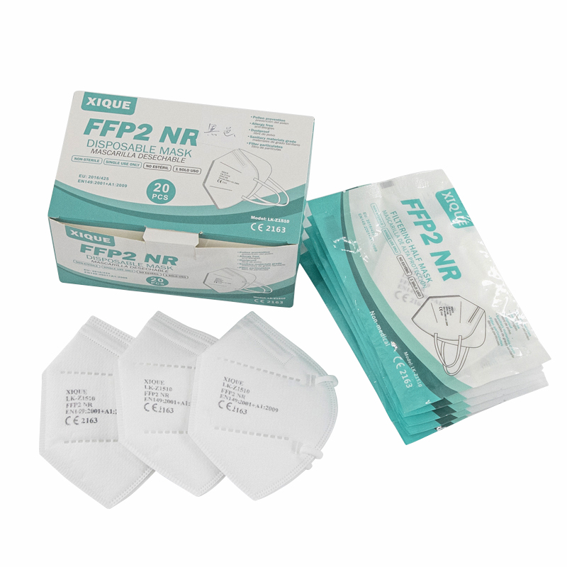 Factory Price CE Certificated EN149 Protector Facial Disposable Mascarillas Masque Maske FFP2