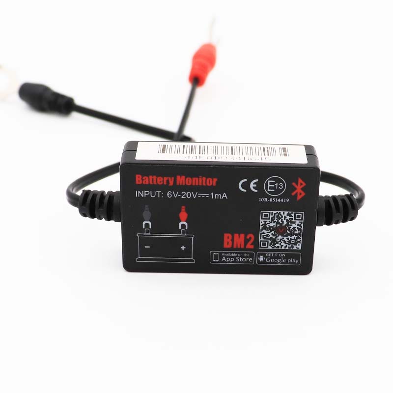 Интеллигентая (ый) BLE контроль заряда батареи Водонепроницаемый 12v Автоматический монитор аккумуляторной батареи