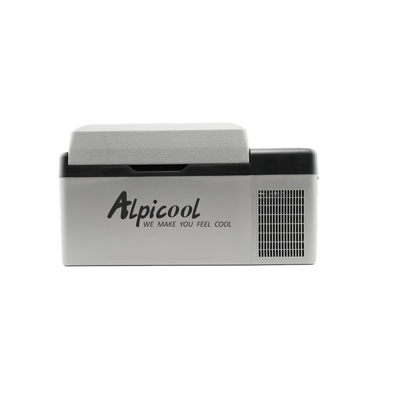 Портативный автомобильный холодильник с компрессором 20 л alpicool c20 по заводской цене, 12 В постоянного тока
