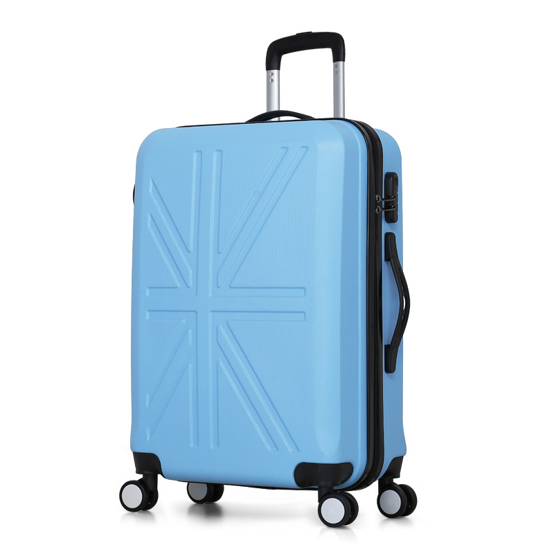 20/24/28 abs 4 wheel trolley suitcase luggage factory set 3 piece of abs luggage set travel suitcase