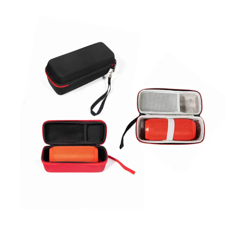 Custom Hard Carrying Waterproof Portable EvaSpeaker Case for J BL Flip 3 4 Wireless Speakers