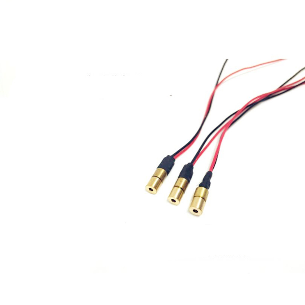 D9mm 450nm 520nm 635nm 650nm 780nm 850nm 980nm 5mW/10mW red dot /Cross Line Laser Diode Module 3D measurement/Machine Vision