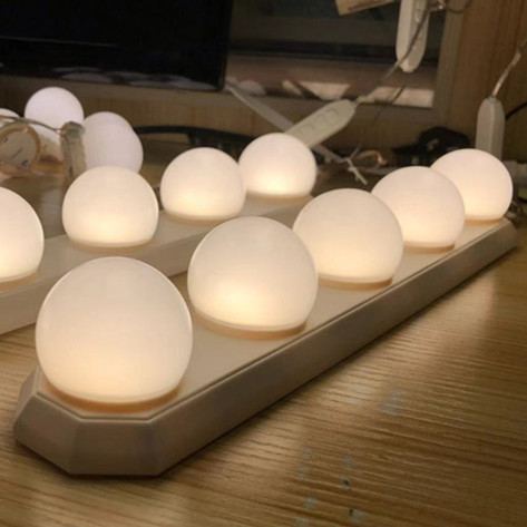 LED Vanity Mirror Lights Kit with 5 Dimmable bulbs lamp hollywood mirror with light bulbs vanity light