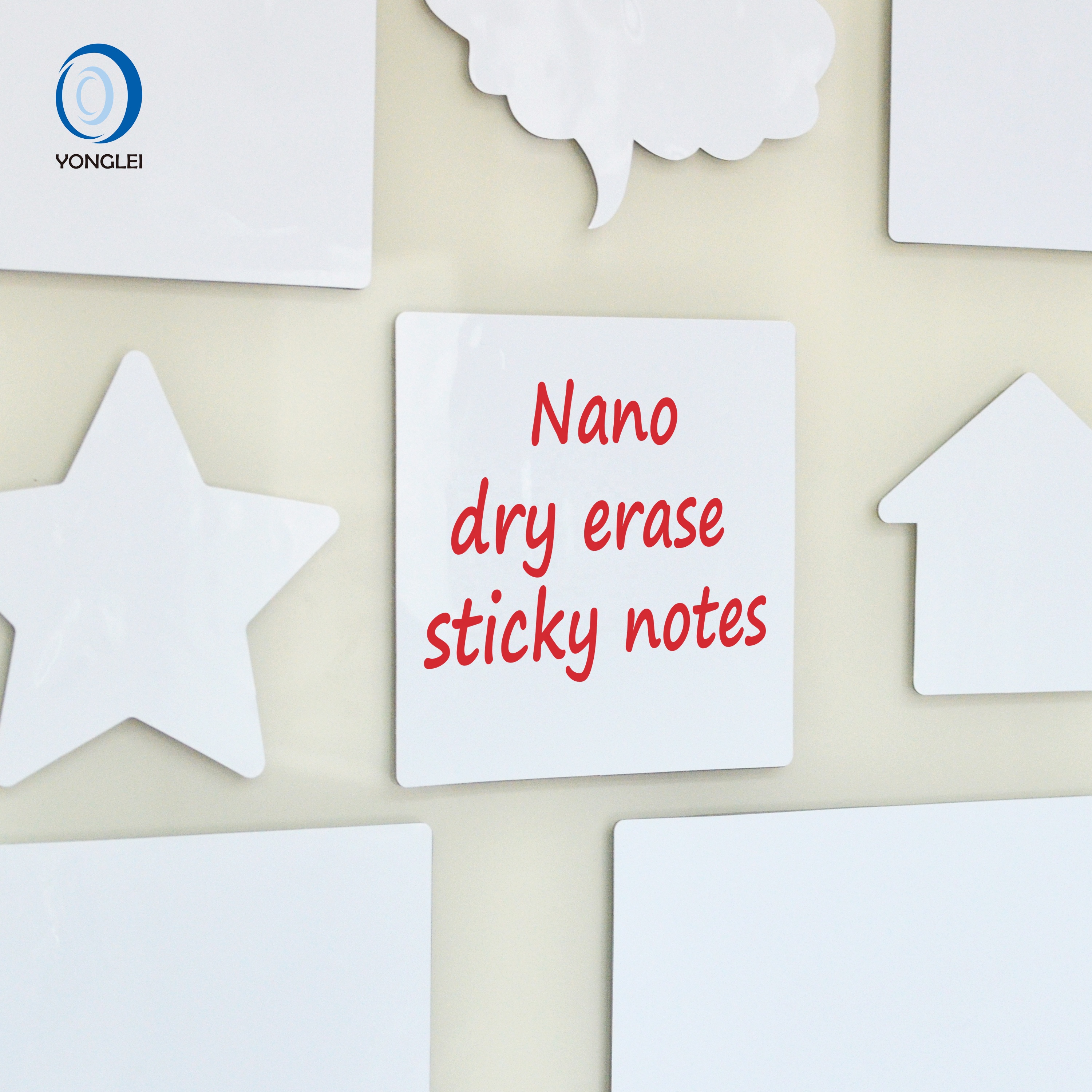 SN1.8-5 Yonglei nano reusable daily dry erase board desk whiteboard notes