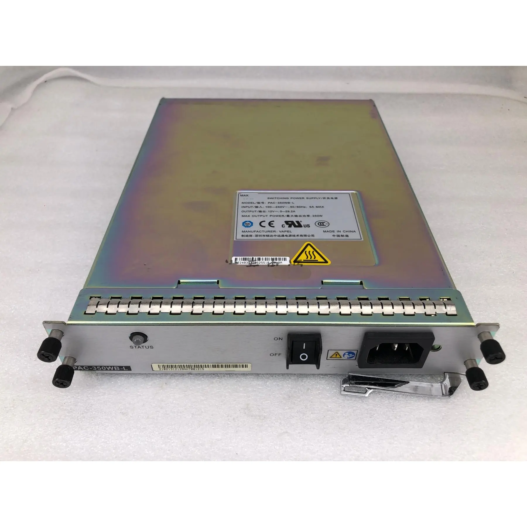 Power Supply for AR2240/AR3260 350W PAC-350WB-L Test Before Shipment