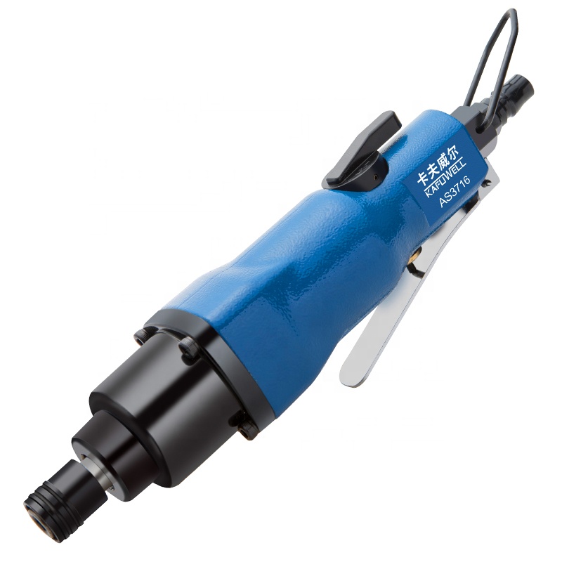 KAFUWELL-AS3716 Industrial 1/4" Pneumatic Screw Drivers High Torque Straight 10H Air Impact Screwdriver Quick Release Chuck Air