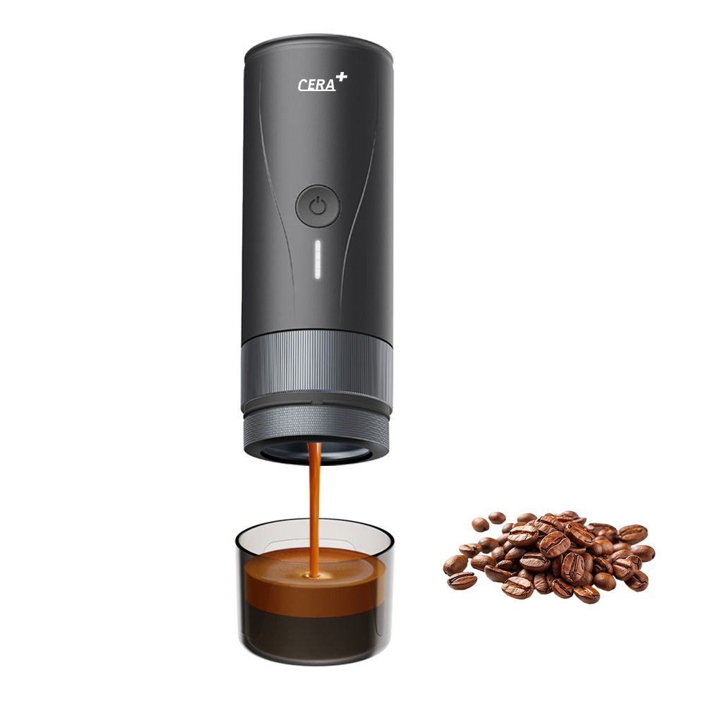 Ground coffee professional coffee machine portable coffee maker Mini Electric Travel car espresso maker