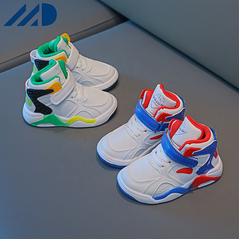 2023 New Autumn Winter Kids Sneaker for Boy Girls Basketball Sport Fashion Children Walking Shoes 1-12 Years