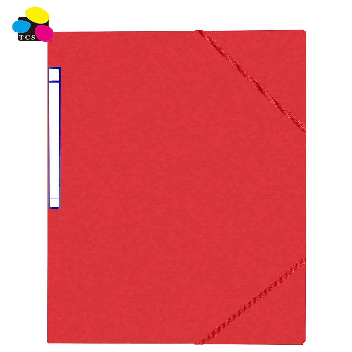Office Stationery Durable 350G Pressboard Elastic Banded Folders Without Flap For School and Office Supplies