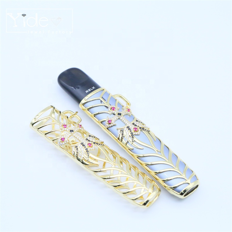 High quality e cigarette case protective cigarette metal holster cover pod vape portable cigarette case