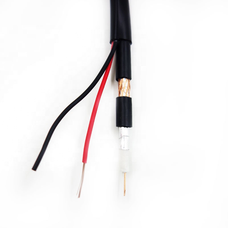 RG59 with power coaxial cable wholesale rg59 video best price CCTV siamese RG59 cable