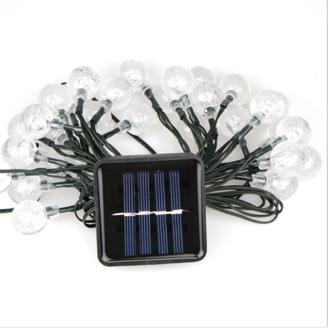 Hot Sale LED Solar Outdoor Water Colorproof Christmas Light String Garden Decoration Light