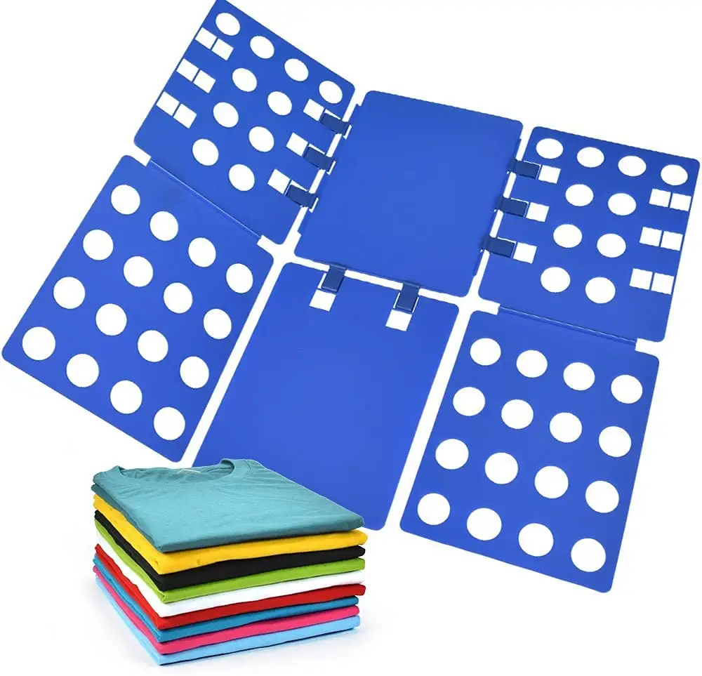 T-shirt Folder Folding Board Quick Fold Adjustable PP Clothing Fold Board