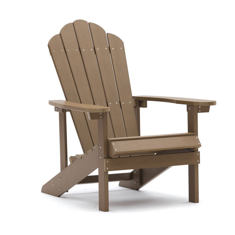 Современный Пластиковый деревянный стул Adirondack для уличного сада