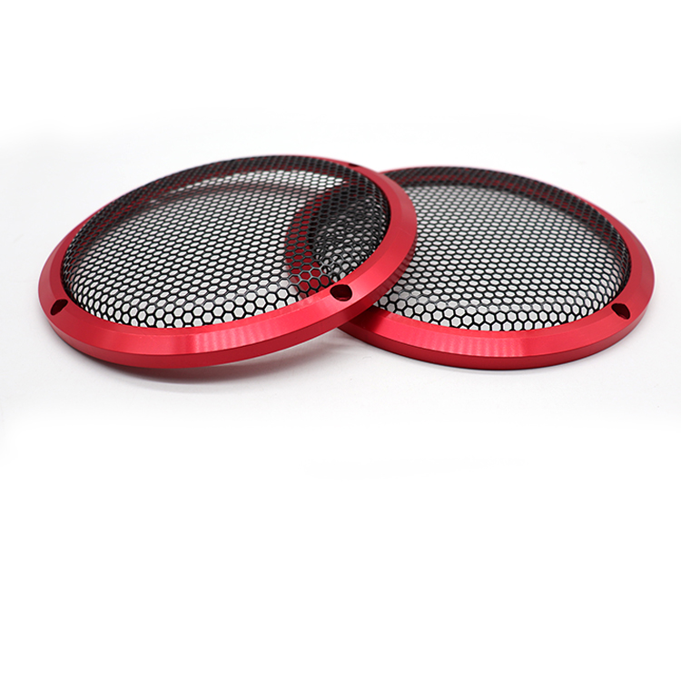 High Quality Speaker Aluminum alloy grille Net Stereo Sound Design Cover 6.5 Inch Speaker Net Cover