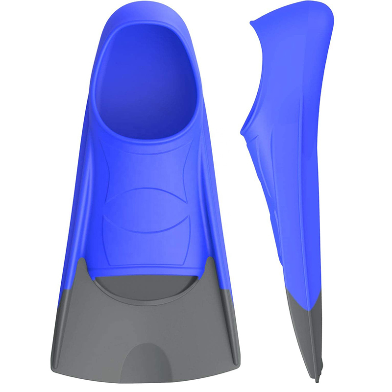 Factory OEM Custom Logo Swimming Fins Adult Snorkeling Flipper Short Silicone Fins Wholesale
