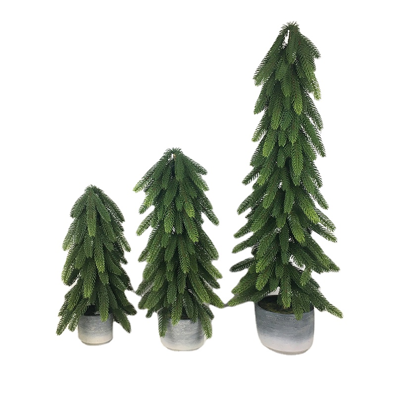 Artificial forest fir tree artificial outdoor artificial tree decorate the garden and yard