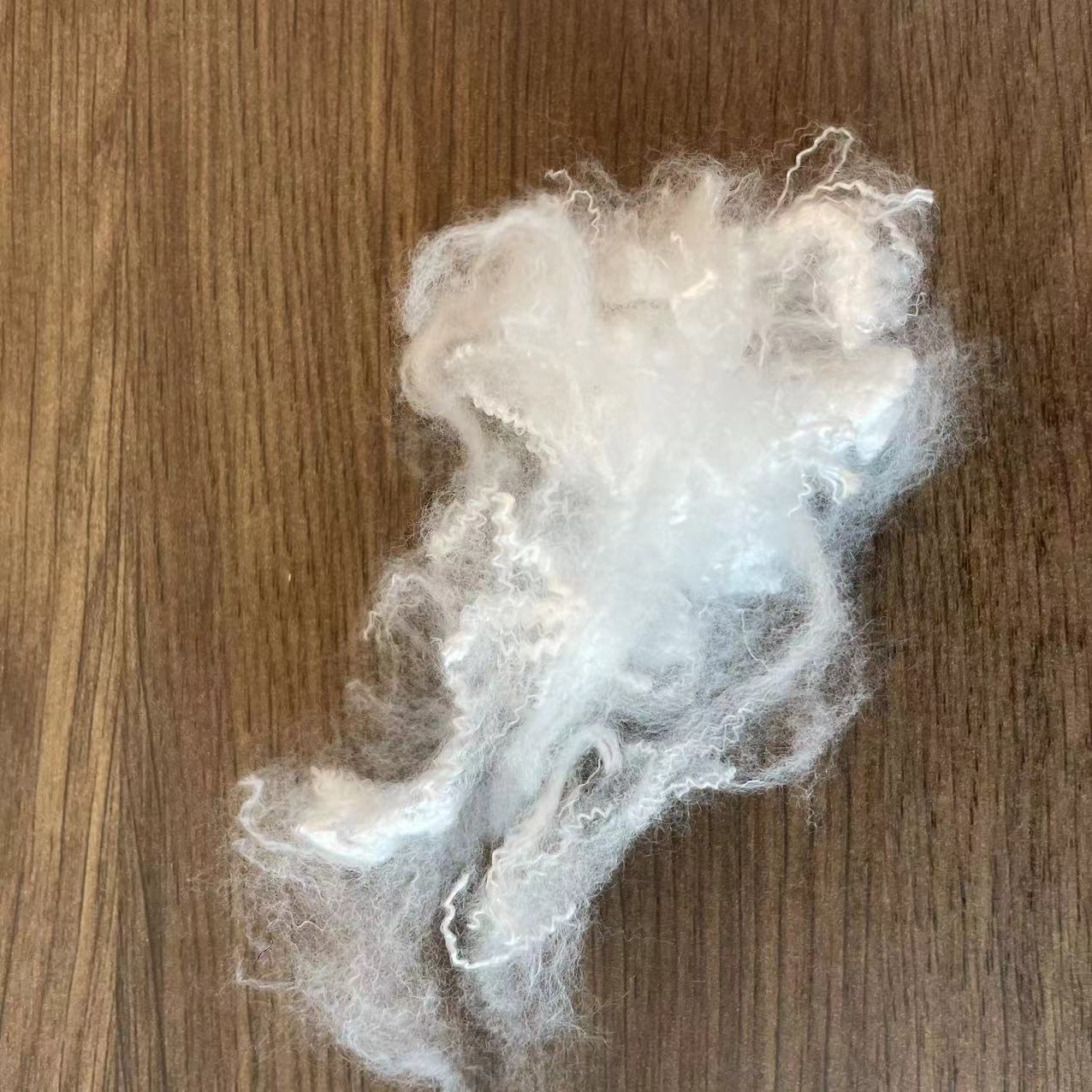 PSF 100% Virgin Polyester Staple Fiber 1.56dtex*32mm 38mm 51mm Raw White Semi-Dull/Bright cotton yarn spinning