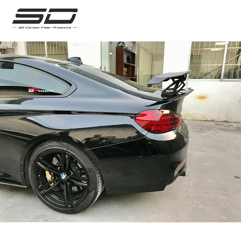 GTS-V  Gt Wing Rear Spoiler Carbon Fiber Rear Wing For Bmw  M3 M4  F80 F82 F83 Universal Spoiler