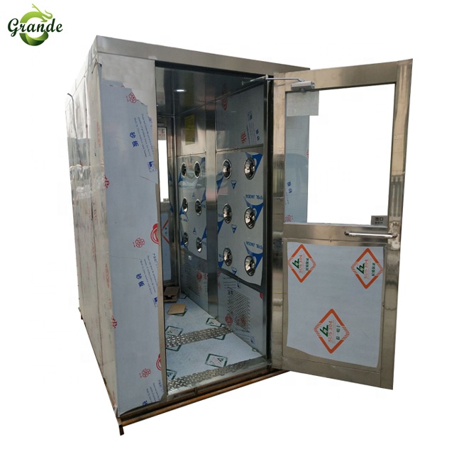 2020 Hot Sale Smart Air Shower Room 201 Stainless Steel Single Side Blowing for Cleaning