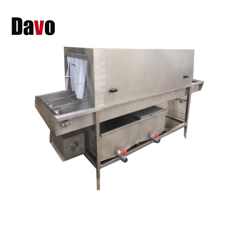 Plastic Bakery Tray Washer Bread Baking Tray Washing Machine