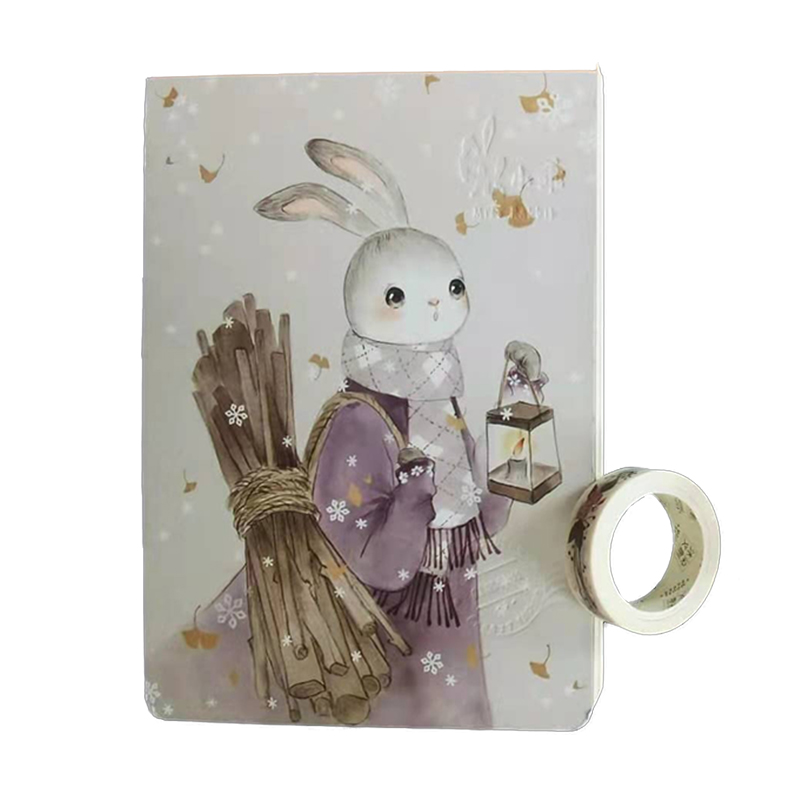 Customed new products notebook stationery set with pen and washi tape gift set
