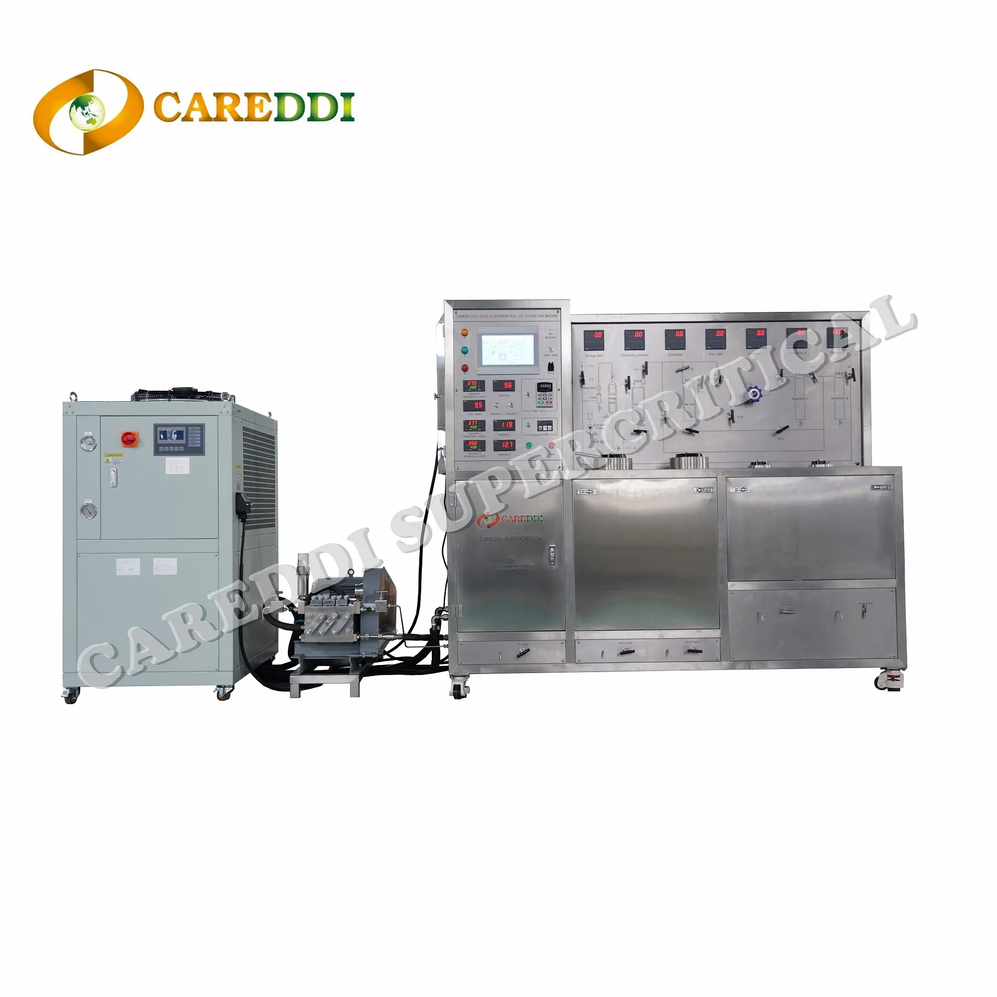 Co2 Extraction Equipment Lab Scale 5 Liter Supercritical CO2 Extraction Machine CBD Hemp Essential Oil Extraction Equipment