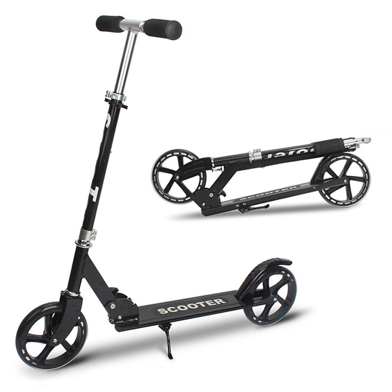 Hot Scooter for Kids 10 Years and Up/Adults Adjustable Height, Smooth Ride Commuter Portable Scooters Best Gift for Teen