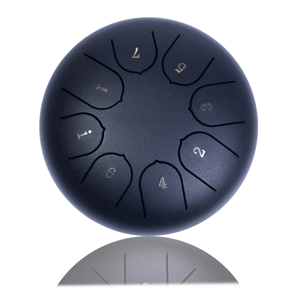 6-дюймовая мини-барабан 8 тон стальная язык ударных Handpan инструмент с сумкой для переноски Музыкальные инструменты по доступной цене